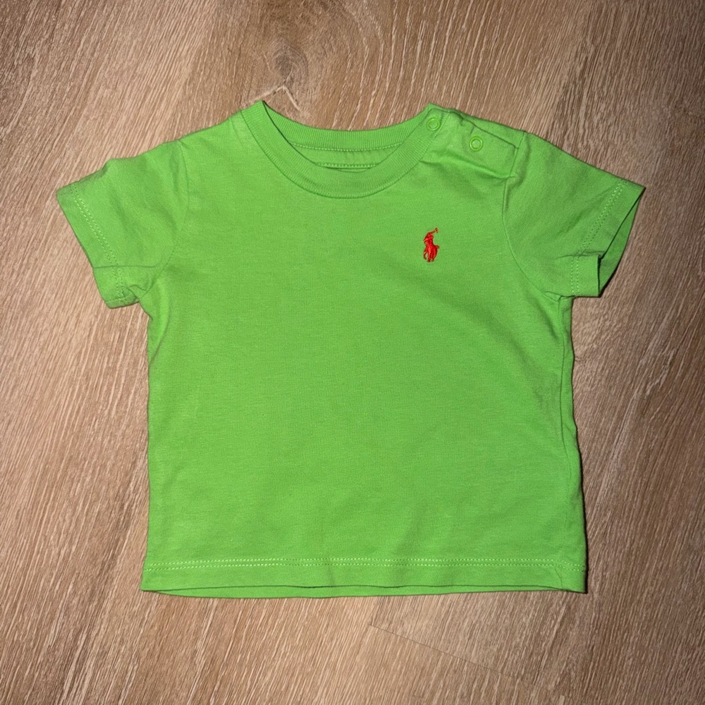 Polo Ralph Lauren Baby Boy Cotton Jersey Crewneck Tee | Size 6M